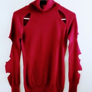 Cut out sweater